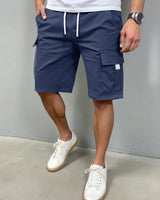 Kai | Cargo-Shorts mit Funktionstaschen ( 1+1 GRATIS ) in Marineblau