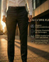 Executive Flex™-Hose in moderner Schneiderkunst mit absoluter Elastizität in Schwarz