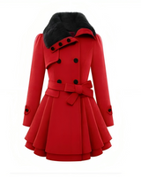 Premium Winterjacke für Damen in Rot