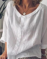 Isabell | Bluse für Damen in Weiß