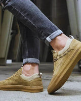 Casual Wildleder Herren Sneakers - Maxon in Khaki