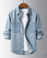 Tharaka - Ironside Denim Überhemd in Blau