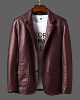 Trendige Lederjacke Davids™ in Rot