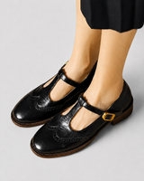 Livian - Retro-Absatzsandalen in Schwarz