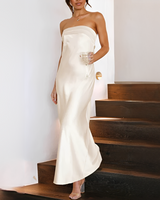 Leonie - Schickes Sommerkleid für Frauen in Weiß