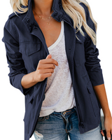 Thilde - Damenjacken - für einen entspannten Alltagslook in Marineblau