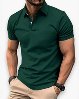 Renan - Stilvolles Sommer-Polo für Männer in Grün