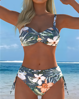 Zulema - Eleganter Bikini-Zweiteiler in Grau