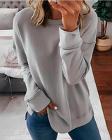 Annalee – Bequemer Pullover in Grau
