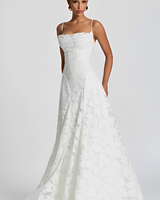 Francisa - Elegantes und hochwertiges Maxikleid in Weiß