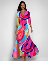 Emilia - Trendiges Enges Kleid in Rosa