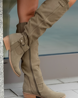 Jossy - Trendige Damenstiefel in Grün