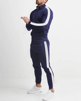 Luxuriöses Zweiteiliges Jogging-Set für Herren - Morisson in Blau