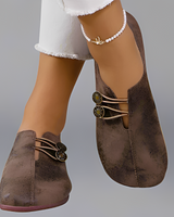 Eivor - Modische Slipper in Braun