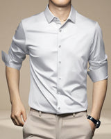 Esmaeel – Lässiges Poloshirt in Weiß