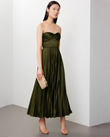Alenya - Elegantes Tube-Top-Kleid in Grün