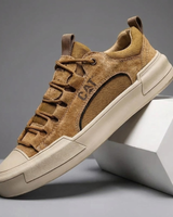 Atherton – Lässige Turnschuh Aus Wildleder mit Schnürung in Khaki
