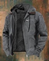 Jakob – Eleganter Herbstjacke in Grau