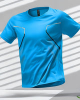 Dane - Bequemes T-Shirt in Blau