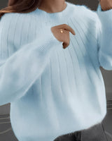 Cornelia - Angenehmer Pullover in Blau