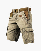 Danny | 6-Taschen Cargo Shorts in Khaki