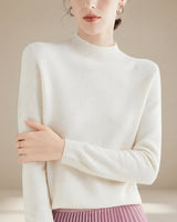 Orie - Stilvoller und gemütlicher Pullover in Weiß