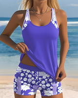 Jasmeen - Elegantes Tankini-Set in Lila