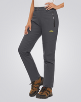 Damen wasserdichte Thermohose in Dunkelgrau