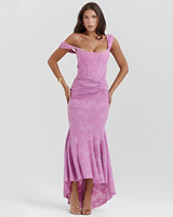 Cynthia - Stilvolles Wickel-Midikleid mit Taillenband in Rosa