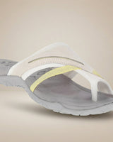 Eva - Bequeme Hausschuhe in Beige