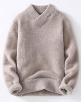 Volker - Wärmepullover für Männer in Khaki