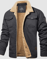 Jörg | Moderne Bomberjacke in Grau