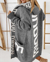 Allegra - Damencardigan in Grau