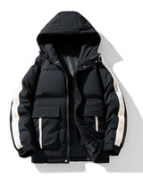 Milian - Wasserdichte und winddichte Pufferjacke in Schwarz