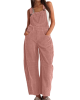 ETHEL™ – Schicker weiter Bein Overall in Rosa