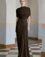 Talisia - Anmutiges Brautkleid in Braun