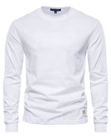 Wynne - Bequemes Langarmshirt in Weiß