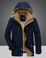 Magnus – Die ultimative Winterjacke für Herren, die Stil & Wärme vereint in Blau