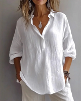 Fonola | Elegante Bluse in Weiß