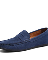 Lucas - Loafer mit Mokassinnaht in Blau