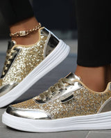 Vindya - Lässige Sport Schuhe in Gold