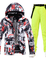 Wasser- und winddichter Skianzug für Herren - Einar in Grün