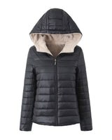 Gesteppte Pufferjacke für Frauen - Sofiane in Schwarz
