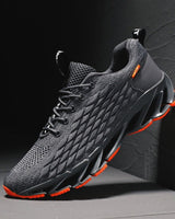 Elias | Aktive Dragonskin-Sneakers in Grau