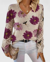 Lisa | Elegante Bluse in Lila