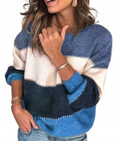 GAIA – Der elegante Wollpullover für jede Gelegenheit in Blau