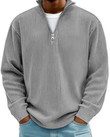 Mazur | Stilvoller, lässiger Pullover in grau