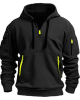 Hood | Herren Hoodie aus Baumwolle in Schwarz
