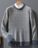 Jamie - Winterpullover für Männer mit unübertroffenem Komfort in Grau