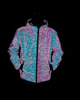 Hojan | Reflektierende Windjacke in Schwarz